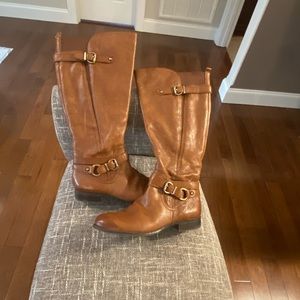 Leather Naturalizer Comfort Riding Boots
